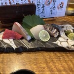 鮨げん家 - お造り５種盛合せ