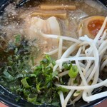 福田ラーメン - 具材アップ