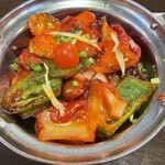 マハル - ソーセージチリ　辛くない