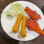 マハル - タンドリーチキンとシークカバブ　最高のペアリング