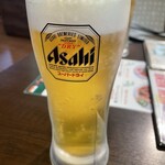マハル - 生ビール　冷えてて美味い
