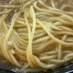 福田ラーメン - 麺アップ