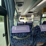 笑味の店 - 帰りの高速バスは新型でした