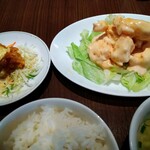 三宮一貫楼 - エビマヨ定食