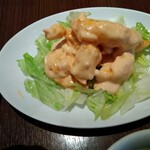 三宮一貫楼 - メインのえびはすごく大きい