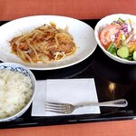 湯河原 魚作 びすとろたぶしぇ - 豚しょうが焼き（2025.5）