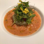 ロドラント ミノルナキジン - ガスパチョ、ホタテ