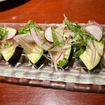 銀座ライオン - 泉州水茄子のカルパッチョ