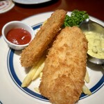 銀座ライオン - 長崎県産アジのフィッシュアンドチップス