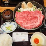 すき焼きと牛まぶし ももしき - 