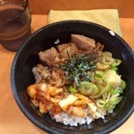 ○寅 麺屋 山本流 - 豚キムチ丼