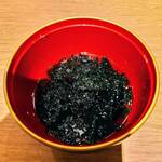 潮騒料理 亢 - 椀物（あおさ海苔のお吸い物）