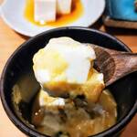 潮騒料理 亢 - トリュフとマスカルポーネの茶碗蒸し（アップ）