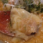 らーめん め組 - ワンタン