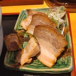 らーめん め組 - トッピングのチャーシュー