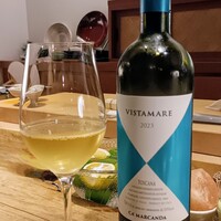 銀座 蟹 あかつき - 店主さん おすすめのワイン (和食にもよく合いました)