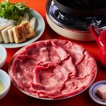 寿喜烧【上肩肉】套餐