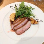 LA TABLE DE YAMASAKI - カモムネ肉のローストオレンジ風味のソース