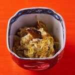 和牛すき焼き そしじ - いぶりがっこポテトサラダ