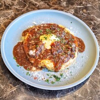 ビストロ クレスタ 麻布十番 - スペイン風オムレットルティージャ
                    　　　　～牛すじシェリー煮添え～