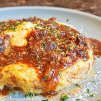 ビストロ クレスタ 麻布十番 - スペイン風オムレットルティージャ
                    　　　　～牛すじシェリー煮添え～