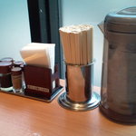 松戸富田製麺 - テーブルセット