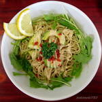 にぼshin. - 期間限定『紀州梅とアボガドの塩そば～煮干風味～』　\750円