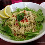 にぼshin. - 期間限定『紀州梅とアボガドの塩そば～煮干風味～』　\750円