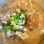 札幌つけ麺 札幌ラーメン 風来堂 - 濃厚味噌のつけ汁　とろみがあります