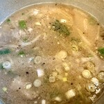 札幌つけ麺 札幌ラーメン 風来堂 - 残ったつけ汁に麺下の出汁を入れて　コレ温め直してくれます♪ あつあつうまいんです