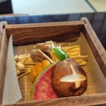 福松荘 - 蒸し野菜