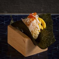 蟹いくら　手巻き