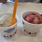 ブルーシール - 琉球紅茶わらび餅・アメリカンチェリーと沖縄パイナップル