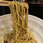 魚々麺 園 - イカワタの和え玉