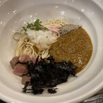 魚々麺 園 - ［期間限定］イカワタの和え玉 少なめ 450円