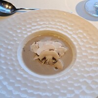 銀座 フレンチ Sublime Premium - 発酵マッシュルームのスープ