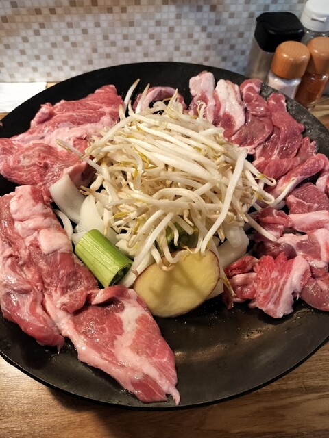 網走生ラムジンギスカン フラミンゴ - 桂台（ジンギスカン）の写真