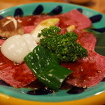 炭焼 金竜山 - 特上ロース ＠3,500円×2 2014.9.1x