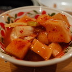 炭焼 金竜山 - キムチ＆カクテキ 2014.9.1x