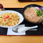 ますこ食堂 - 料理写真:2025年７月　やきめしラーメン（1100円）