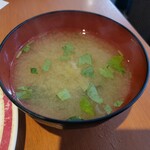 もっこすprimo - （※写真5）味噌汁