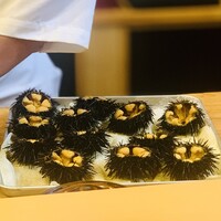 鮨駒 - ① 岩手広野町産ムラサキ雲丹小丼