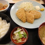 日本料理寿 - アジフライ定食（770円）