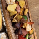 Sapporo Cheese House Mero. - フォンデュの野菜二人分