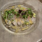 Sapporo Cheese House Mero. - 鯛焼のカルパッチョ二人分