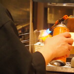 割烹さいお - 炙って