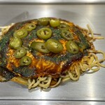 お好み焼き しみづ - 初ハラペーニョ