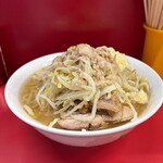 ラーメン二郎 - 小ラーメン700円　ヤサイニンニクアブラ