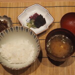 割烹さいお - 〆の食事