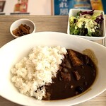佐野ゴルフクラブレストラン - きのこ入りポークカレー